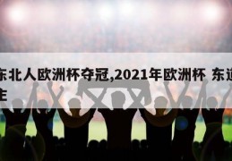 东北人欧洲杯夺冠,2021年欧洲杯 东道主