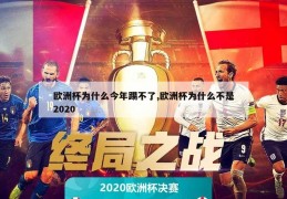 欧洲杯为什么今年踢不了,欧洲杯为什么不是2020