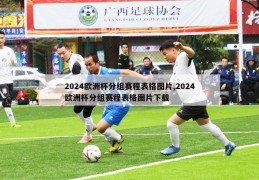 2024欧洲杯分组赛程表格图片,2024欧洲杯分组赛程表格图片下载