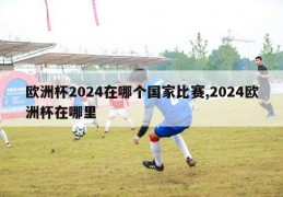 欧洲杯2024在哪个国家比赛,2024欧洲杯在哪里