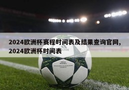 2024欧洲杯赛程时间表及结果查询官网,2024欧洲杯时间表