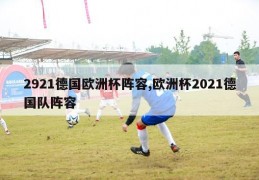 2921德国欧洲杯阵容,欧洲杯2021德国队阵容