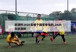 欧洲杯2026是哪个国家参加的,2026年欧洲杯